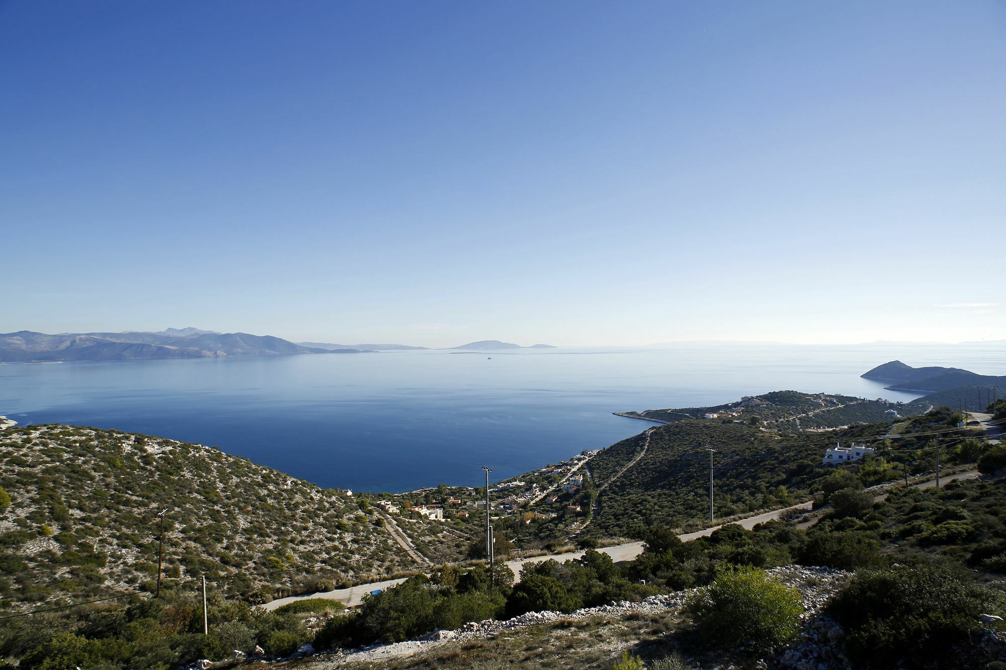 Seaview Maisonette Schinias Bagian luar foto
