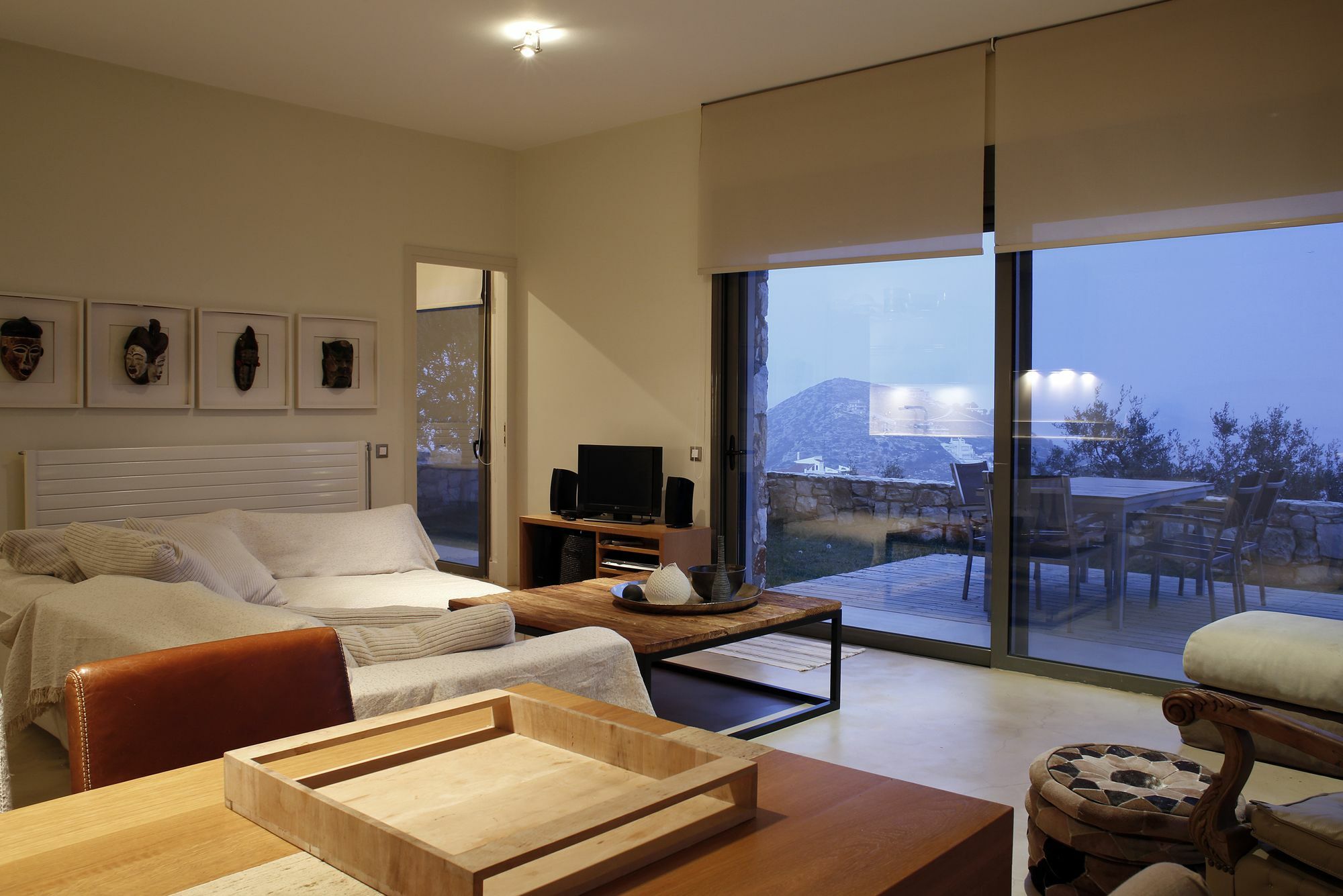 Seaview Maisonette Schinias Bagian luar foto